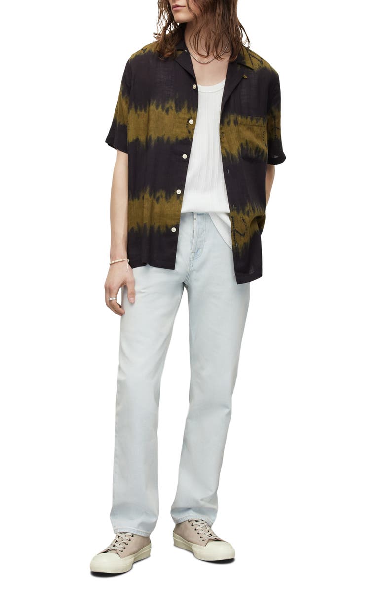 AllSaints Curtis Straight Leg Jeans, Alternate, color, 