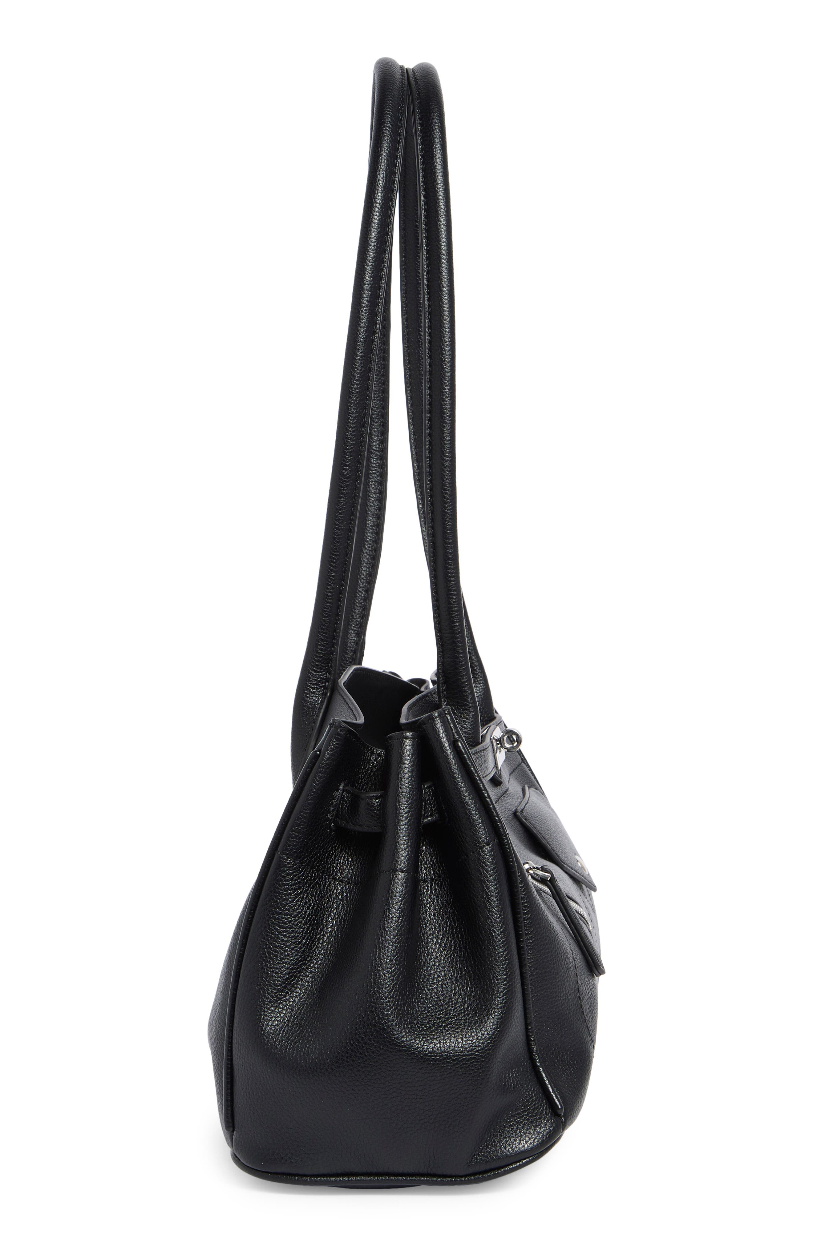 Melie Bianco Rocky Shoulder Bag, Alternate, color, Black