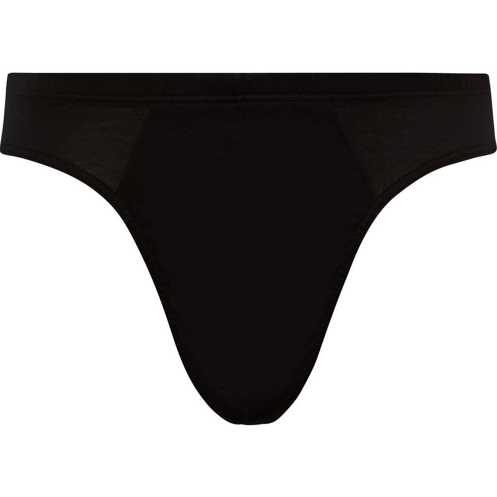 Hanro Micro Touch Briefs In Black