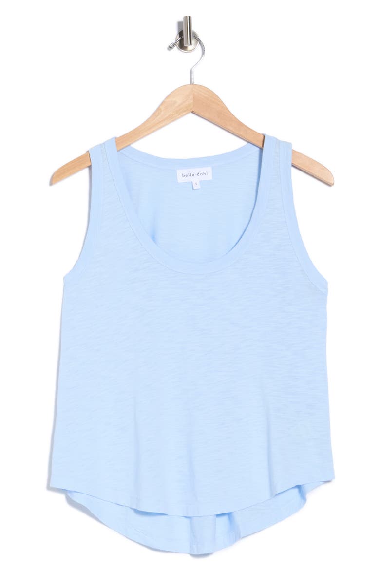 Scoop Neck Tank, Main, color, PERENNIAL BLUE