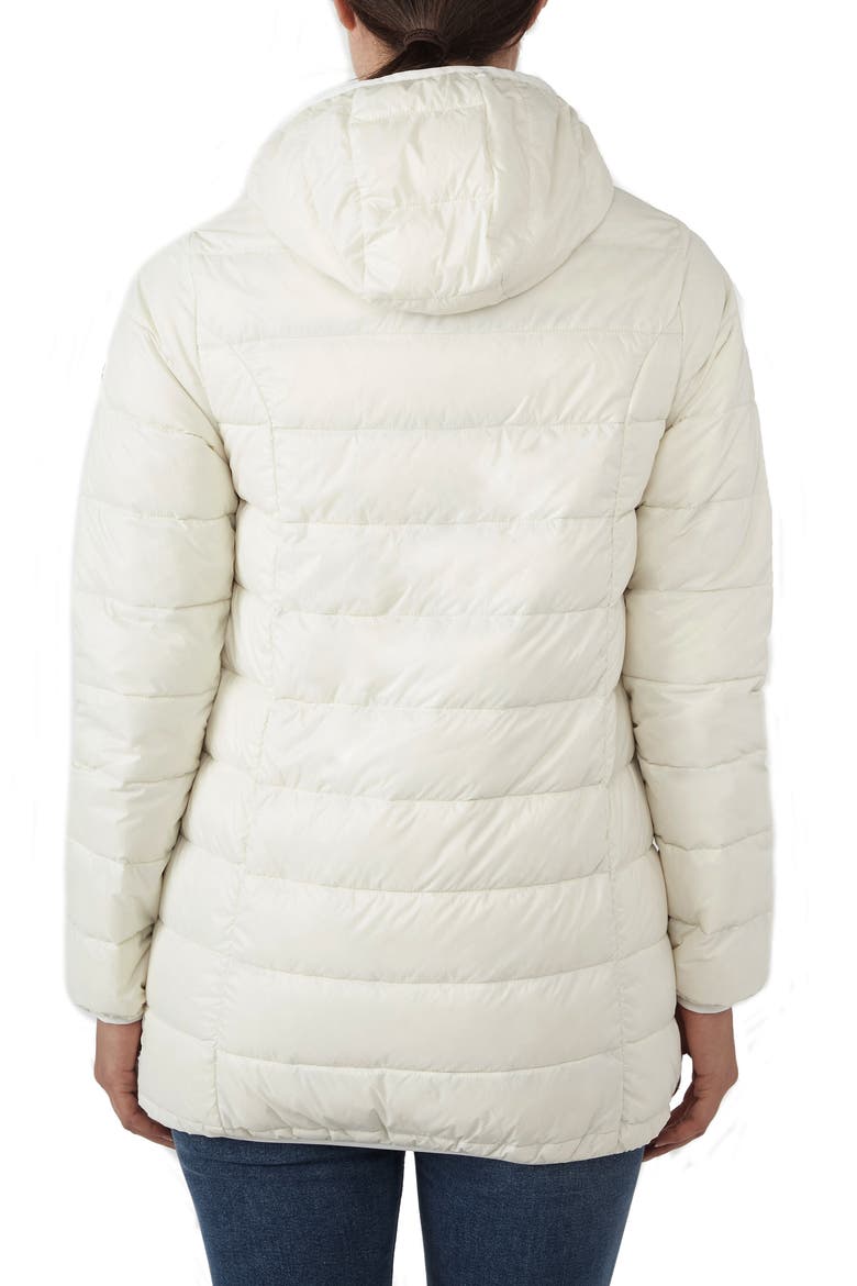 Ashley 3-in-1 Down Lightweight Maternity Jacket, Alternate, color, EGG SHELL