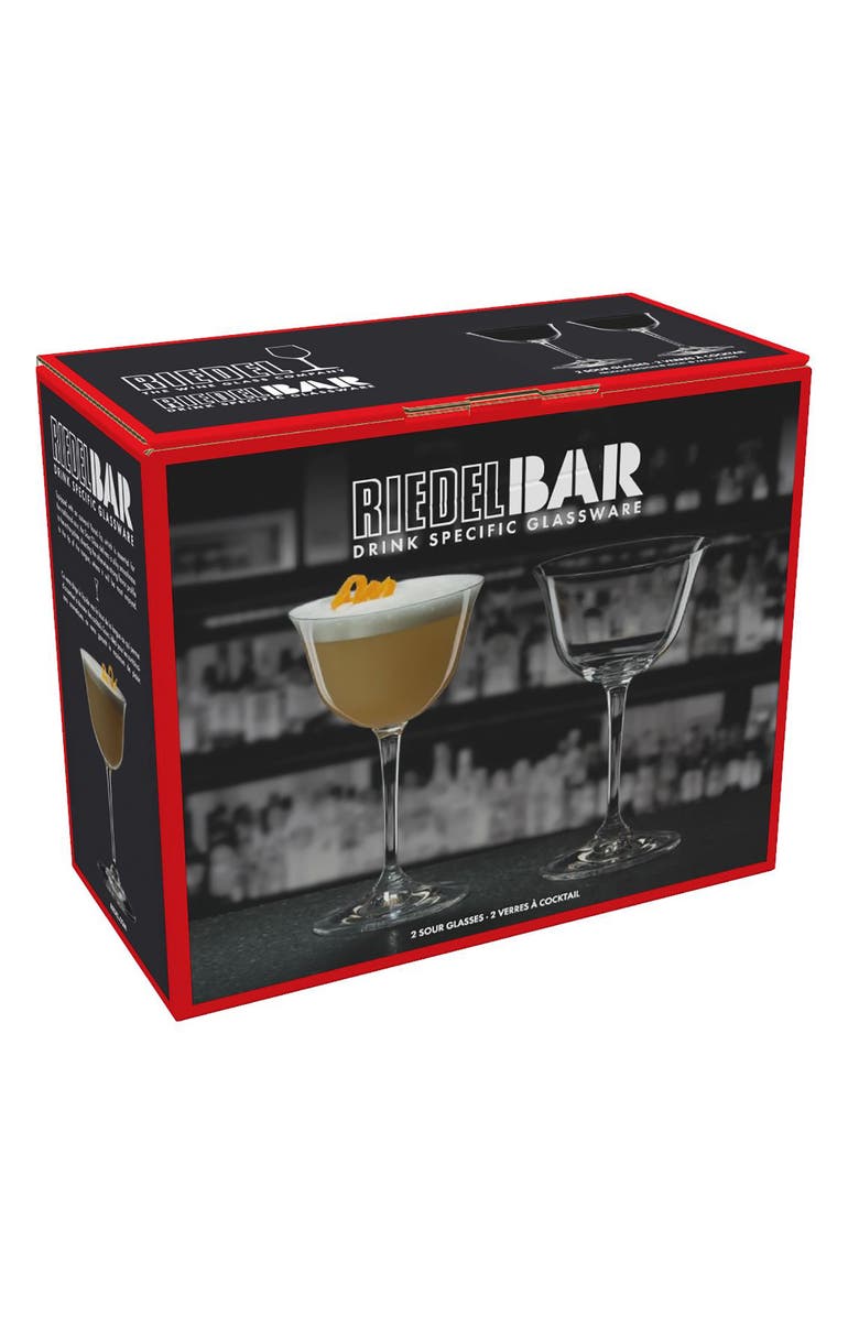 Riedel Drink Specific Sour Glass, Set of 2, Alternate, color, Clear