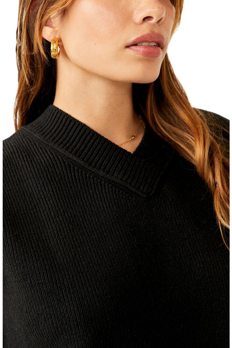 Easy Street Sweater Vest, Alternate, color, BLACK