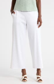 Eileen Fisher Ankle Wide Leg Pants