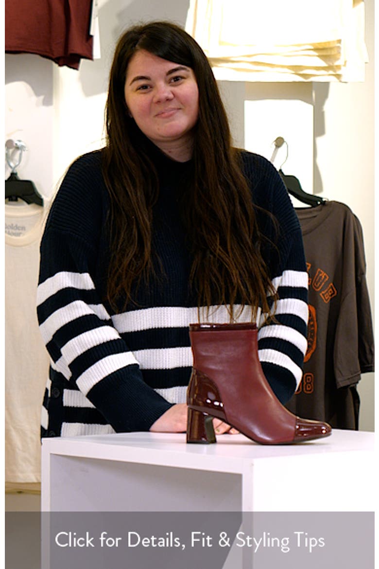 Mya Block Heel Bootie video