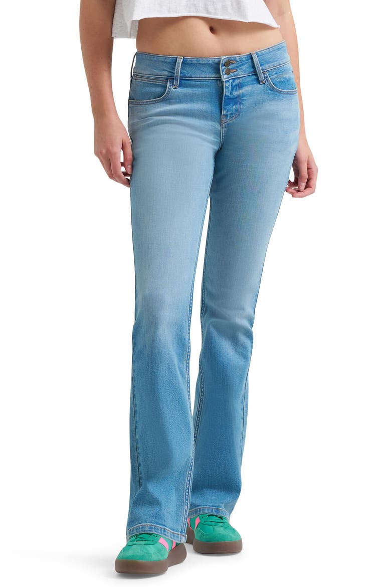 Low Rise Bootcut Jeans, Main, color, PISMO