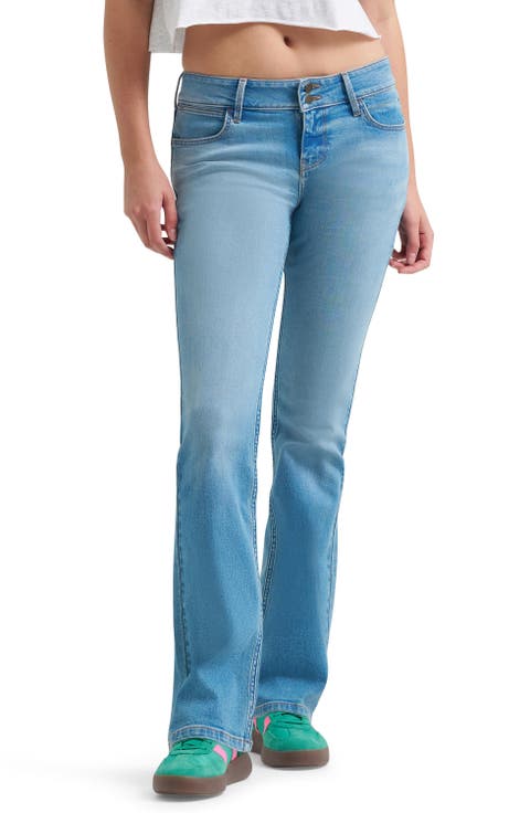 Low Rise Bootcut Jeans (Pismo)