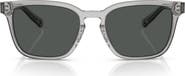 Brooks Brothers 57mm Rectangular Sunglasses