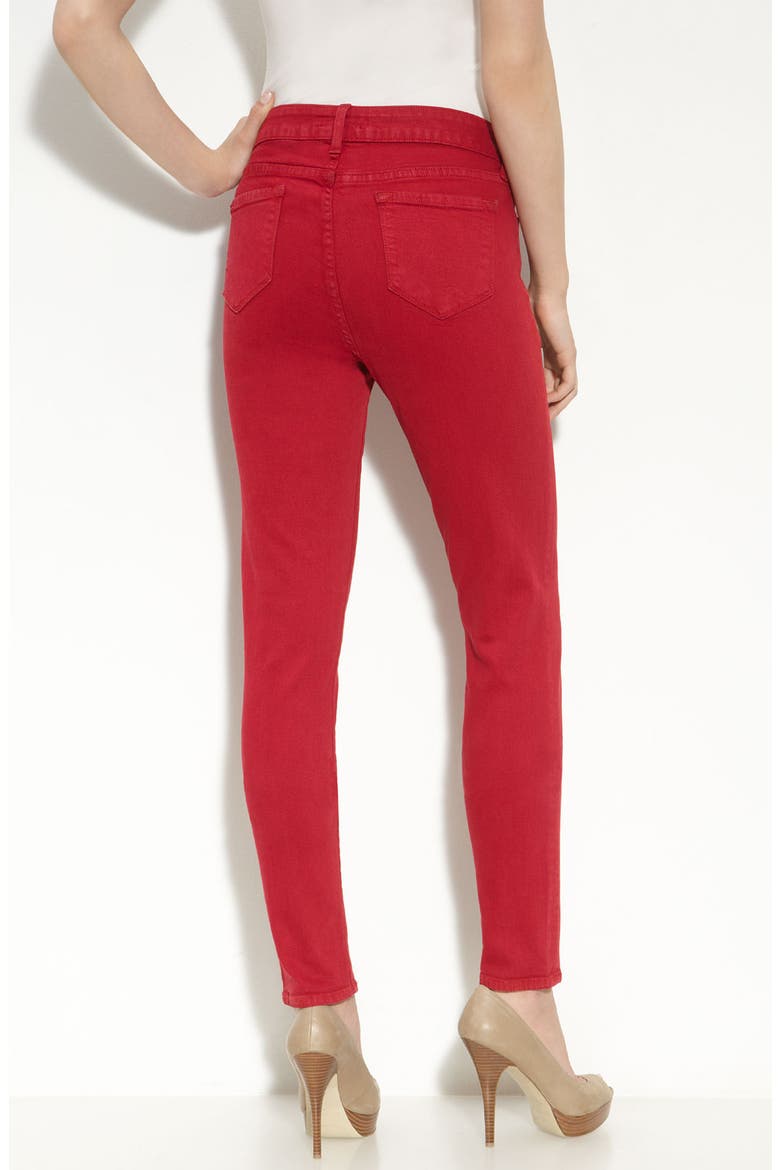 'Eliot' Skinny Jeans (Nordstrom Exclusive), Alternate, color, RED