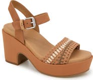 Gentle Souls Delilah Ankle Strap Platform Sandal