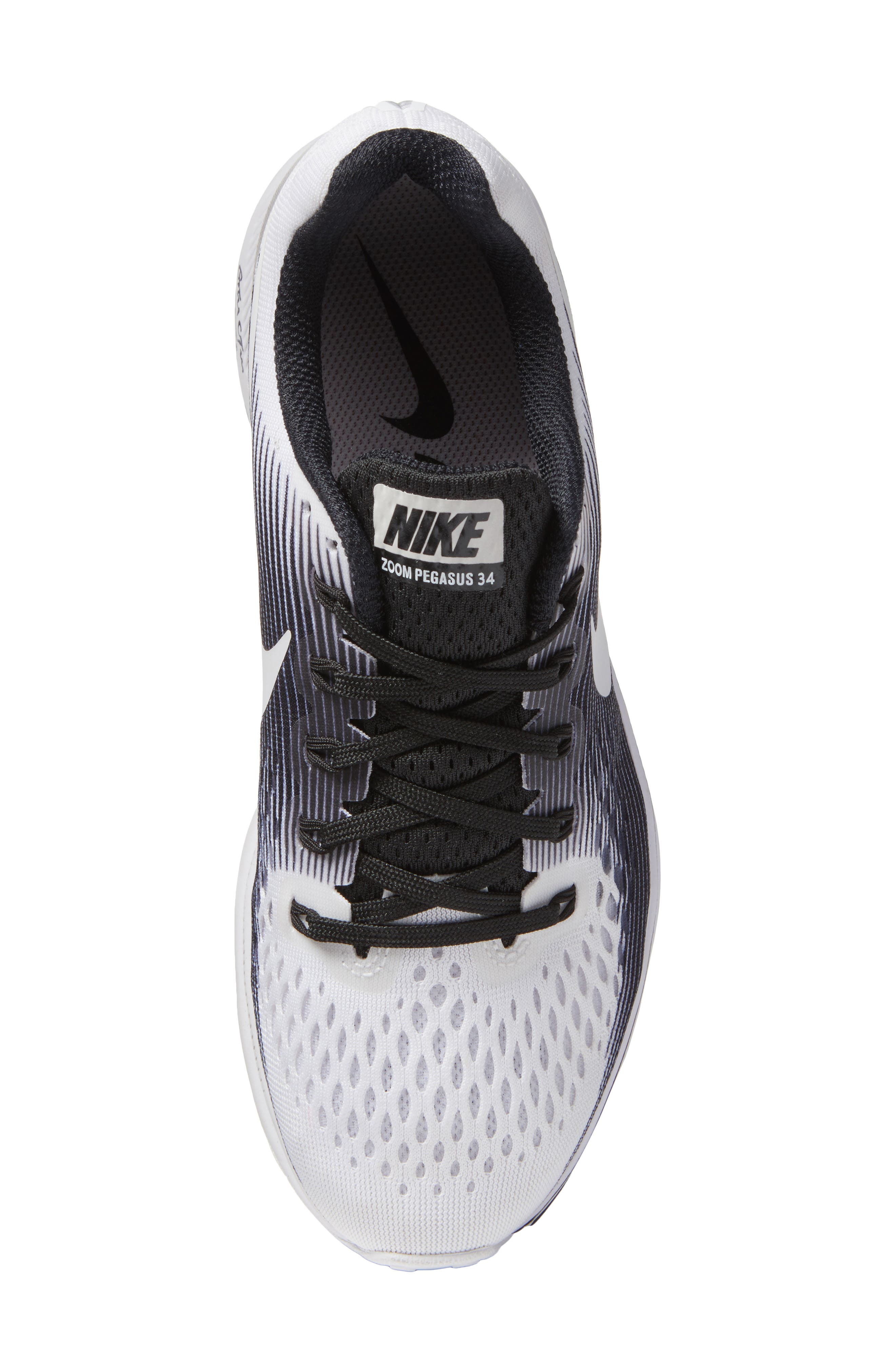 Nike Air Zoom Pegasus 34 LE Running Shoe, Alternate, color, 