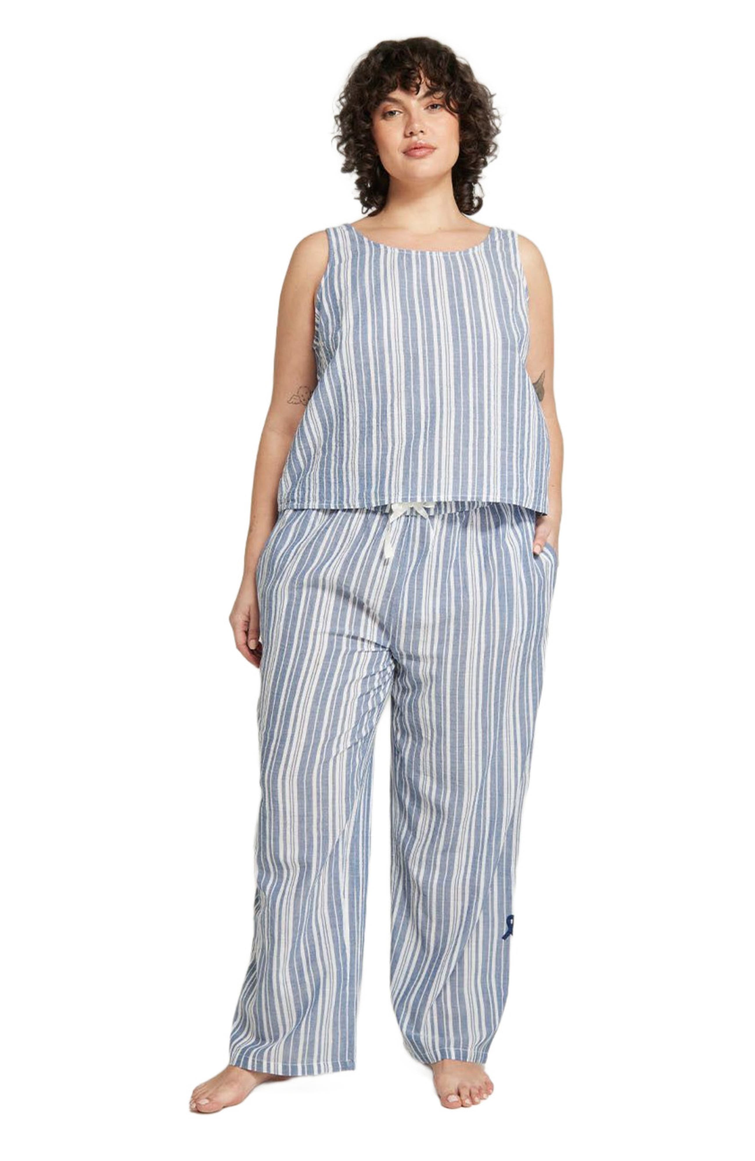 selected Navy Blue Stripe