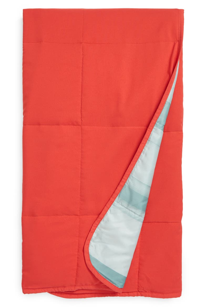 Bestie Blanket, Alternate, color, CRANBERRY/ PAINTED OMBRE