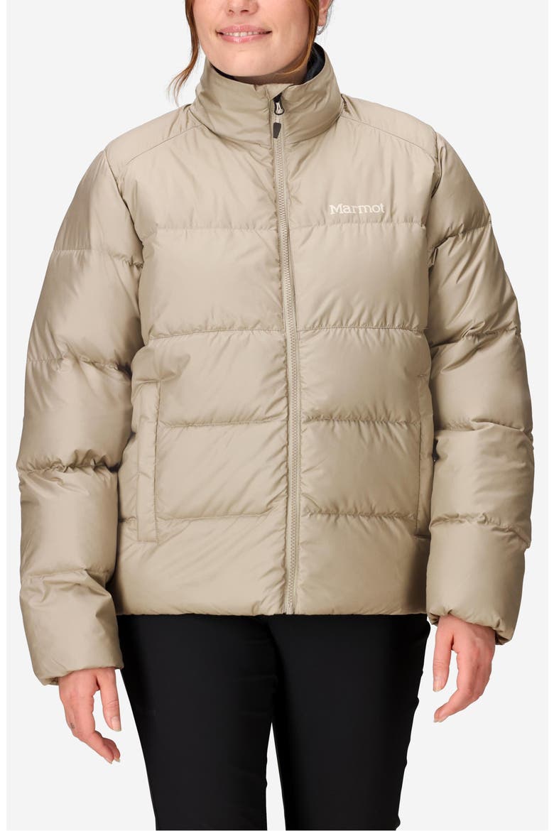 Guides 700 Fill Power Down Water Repellent Jacket, Main, color, SHALE GREY