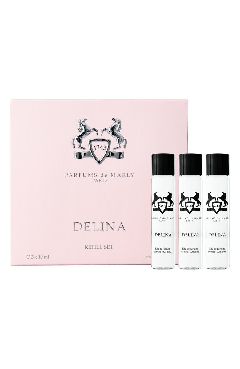 Parfums de Marly Delina Eau de Parfum Refill Set, Main, color, 