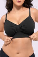 Shapellx Wireless Seamless Comfy Non Padded V Neck Bra
