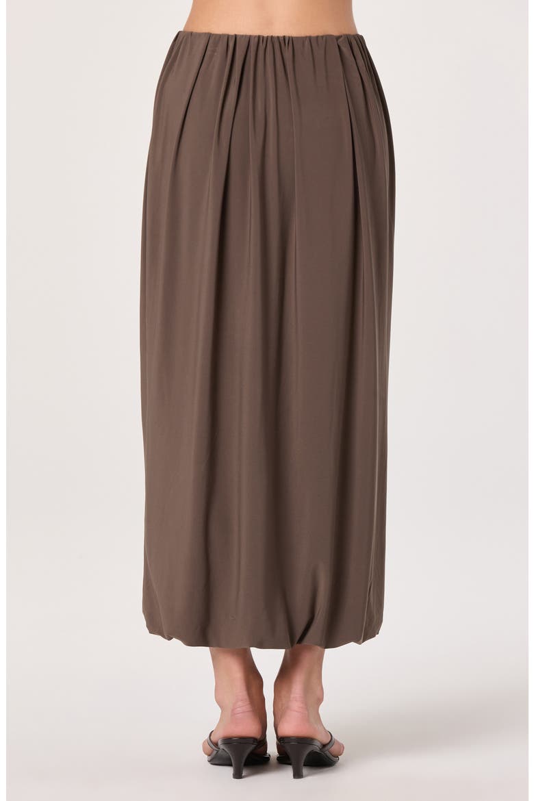 Savannah Bubble Hem Maxi Skirt, Alternate, color, MUSHROOM