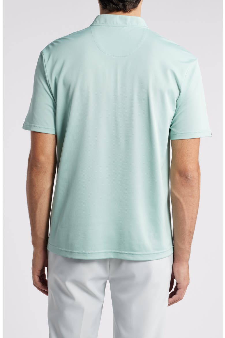 Van Solid Blade Collar Polo, Alternate, color, SURF SPRAY