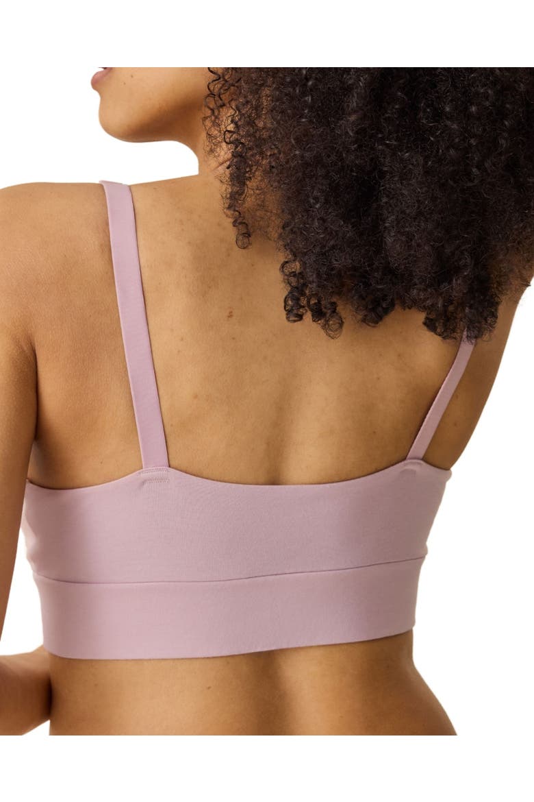 Softstretch Cotton Nursing Bra, Alternate, color, Lilac Mist