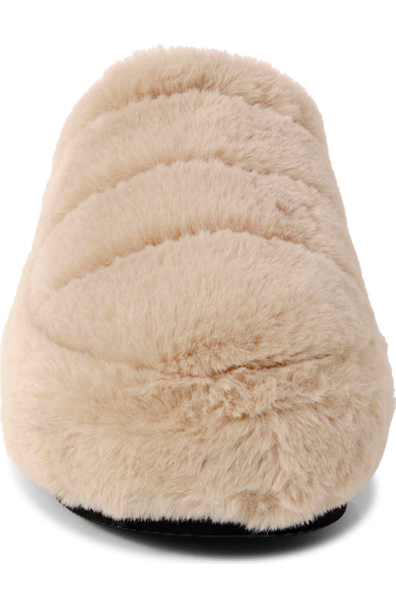 Free People It's a Vibe Faux Fur Platform Slipper, Alternate, color,