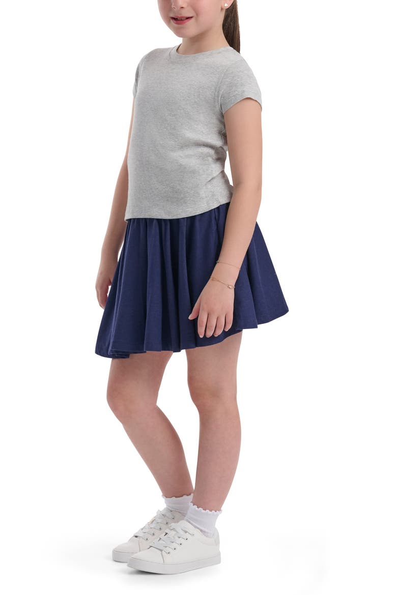 Kids' Twirly Skirt, Alternate, color, NAVY