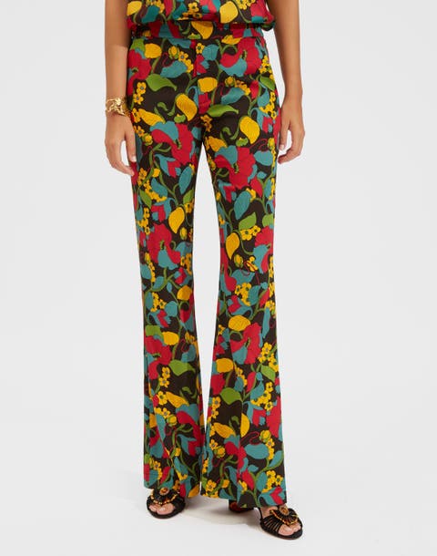 Saturday Night Pants Vines Brown