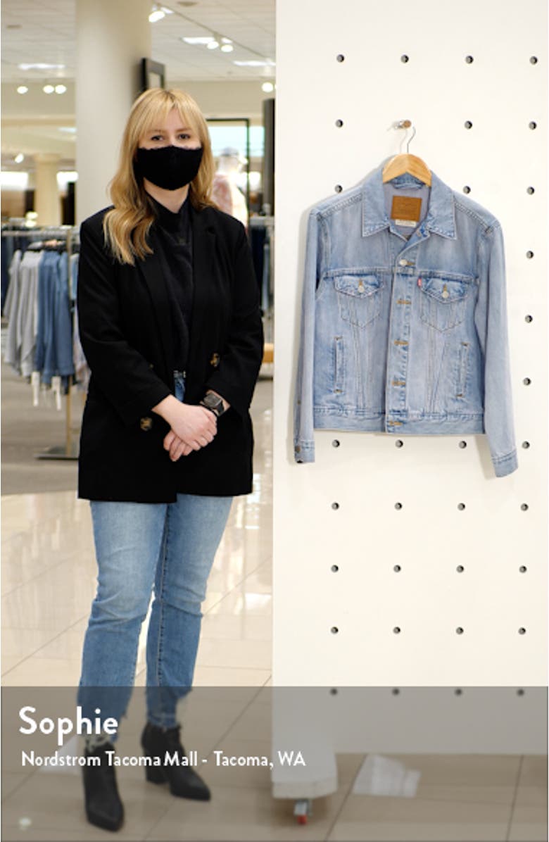 Ex-Boyfriend Denim Trucker Jacket, sales video thumbnail