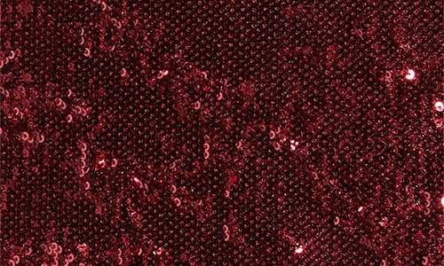 Hugo Boss Boss Sequin Mock Neck Top In Burgundy