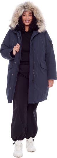 Alpine North LAURENTIAN PLUS SIZE - Vegan Down Long Parka Winter