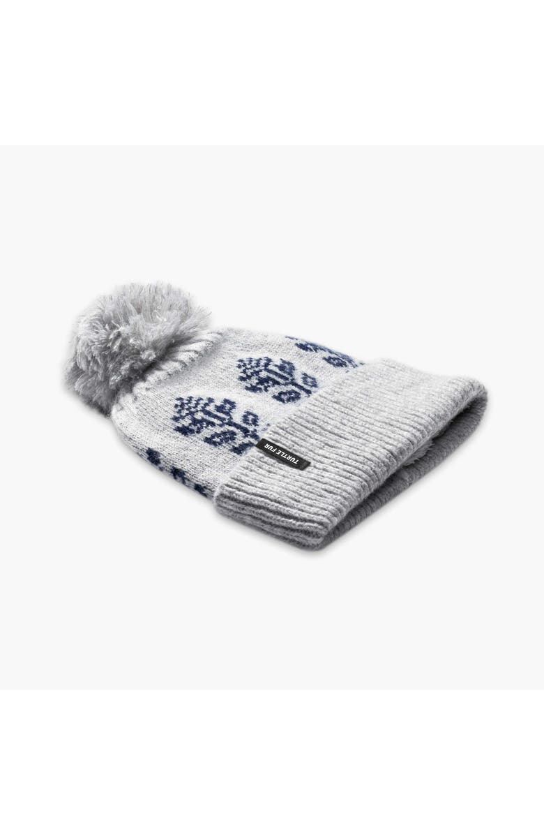 Turtle Fur Freya Pom Beanie, Alternate, color, Ash