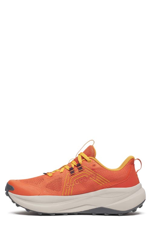 Saucony Xodus Ultra 4 Trail Running Shoe In Orange