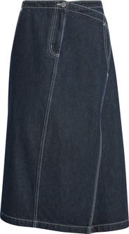 3.1 Phillip Lim Asymmetric Denim Skirt