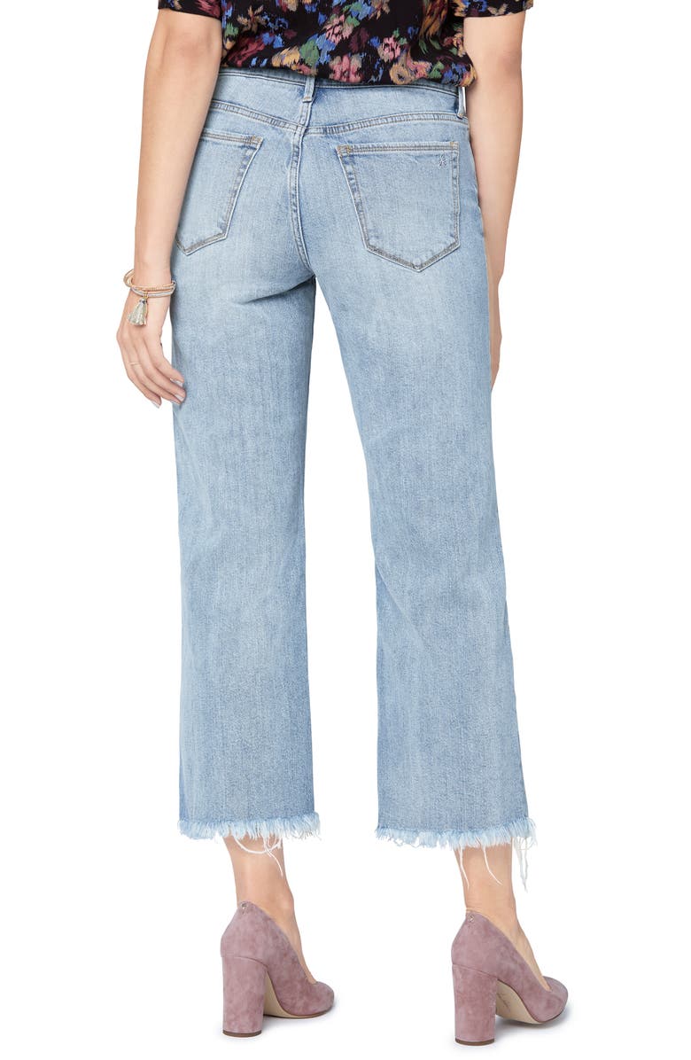 Sam Edelman The Chelsea Crop Wide Leg Jeans, Alternate, color,