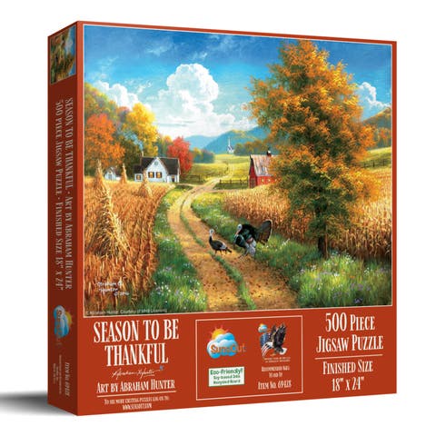A Season to be Thankful 500 piece Jigsaw Puzzle for Adults