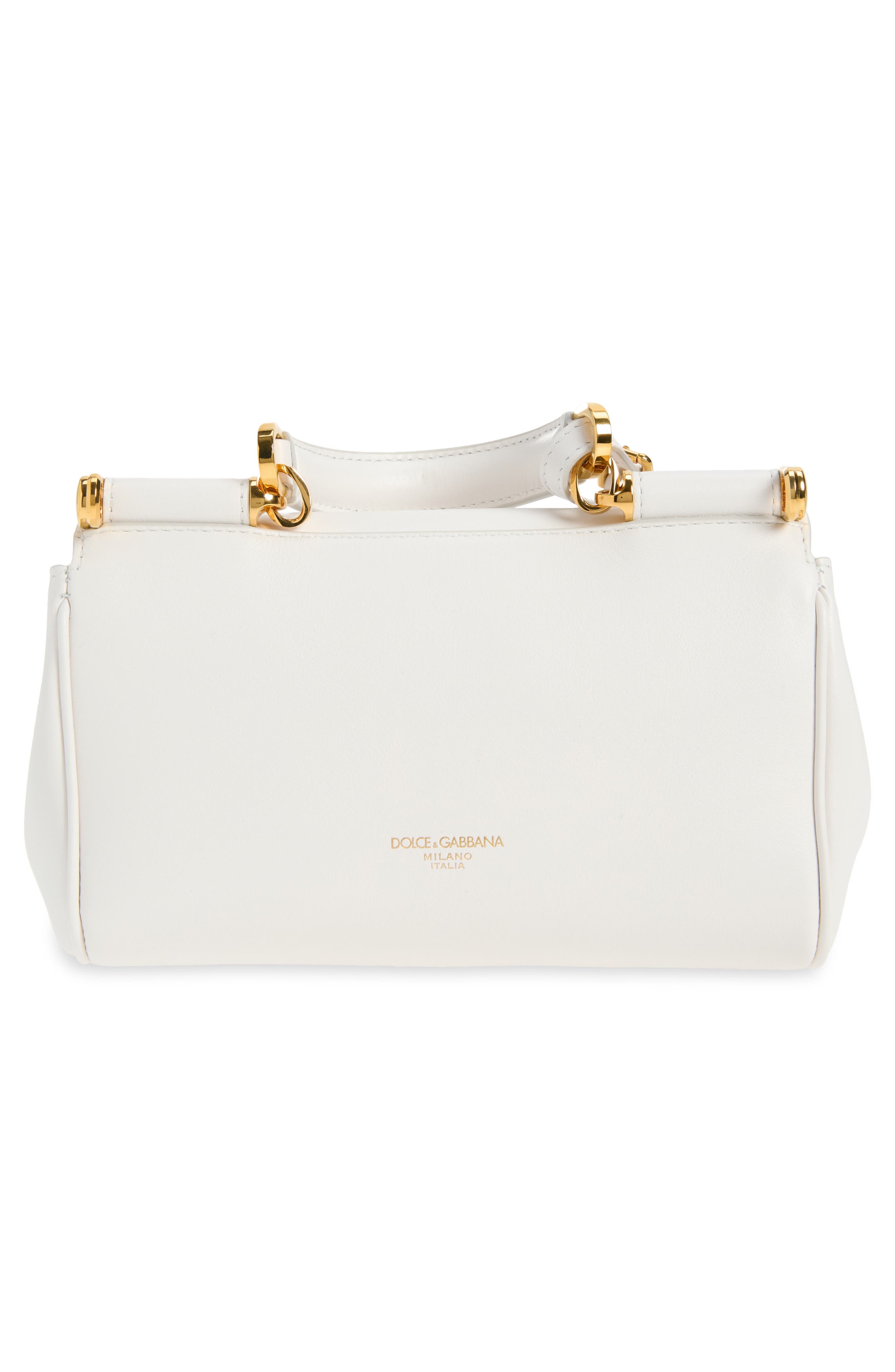Mini My Sicily Handbag, Alternate, color, 8H006 BIANCO NATURALE