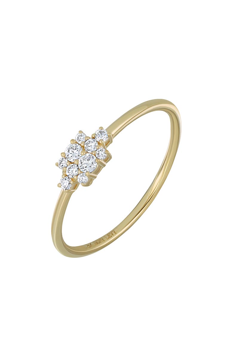 Bony Levy Mika Diamond Stacking Ring, Main, color, 18K Yellow Gold