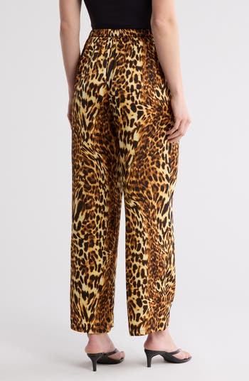 Drawstring Wide Leg Pants