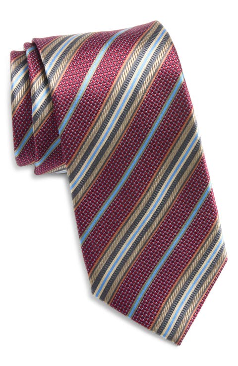 Silk Stripe Tie