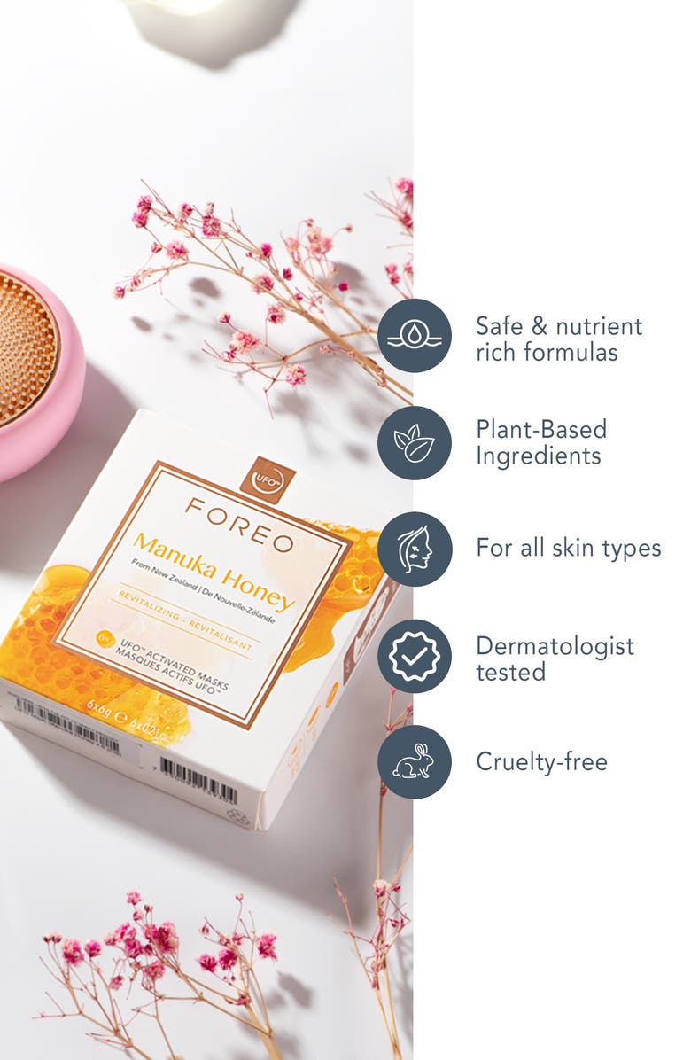 FOREO UFO Mask Manuka Honey, Alternate, color, NO COLOR