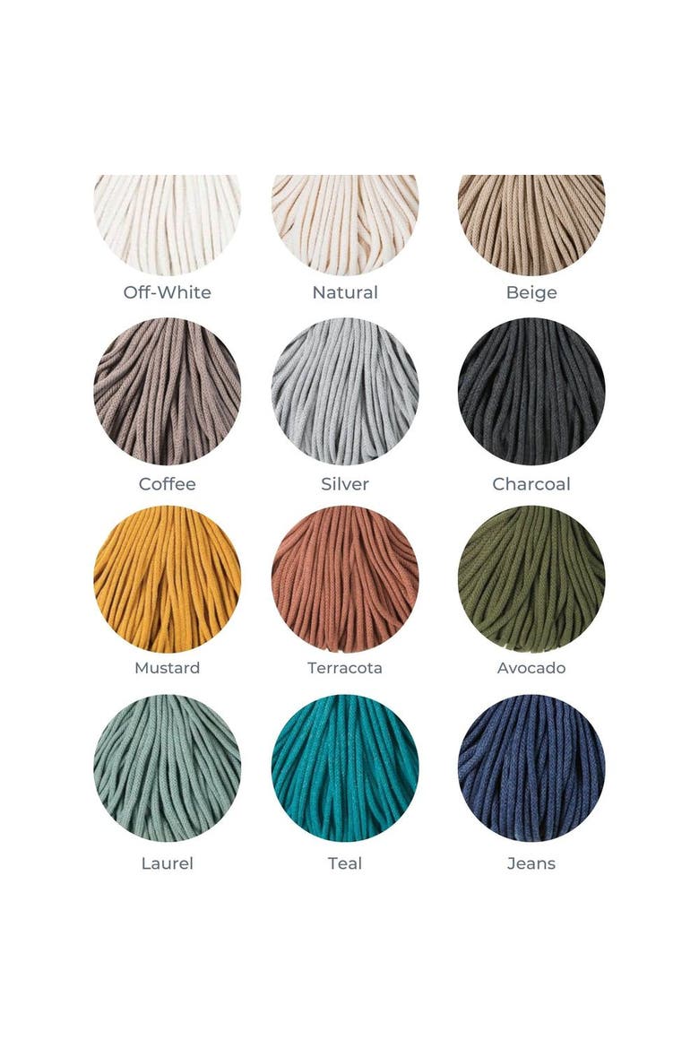 Basket Round with Handles Recycled, Alternate, color, Jeans