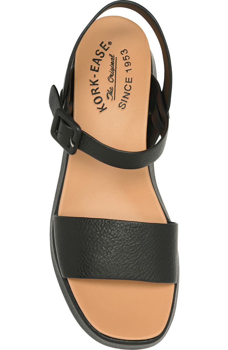 Kork-Ease<sup>®</sup> Hallie Platform Sandal, Alternate, color, Black Leather