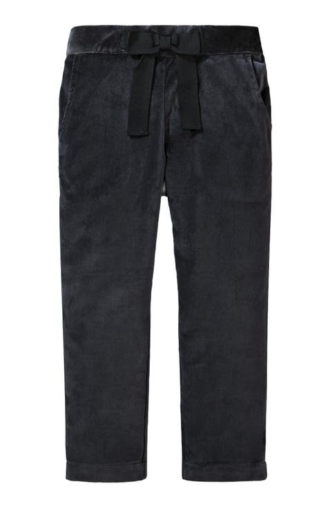 Girls' Straight Dressy Pant with Bow, Toddler