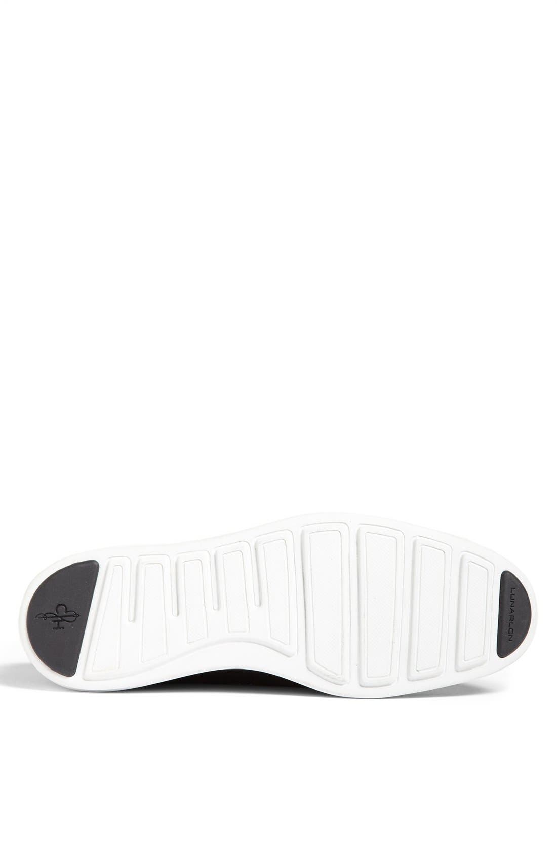 'LunarGrand' Longwing Derby (Nordstrom Exclusive), Alternate, color, BLACK/ WHITE LEATHER