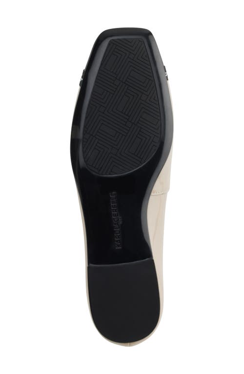 Karl Lagerfeld Paris Zayne Cap Toe Ballet Flat