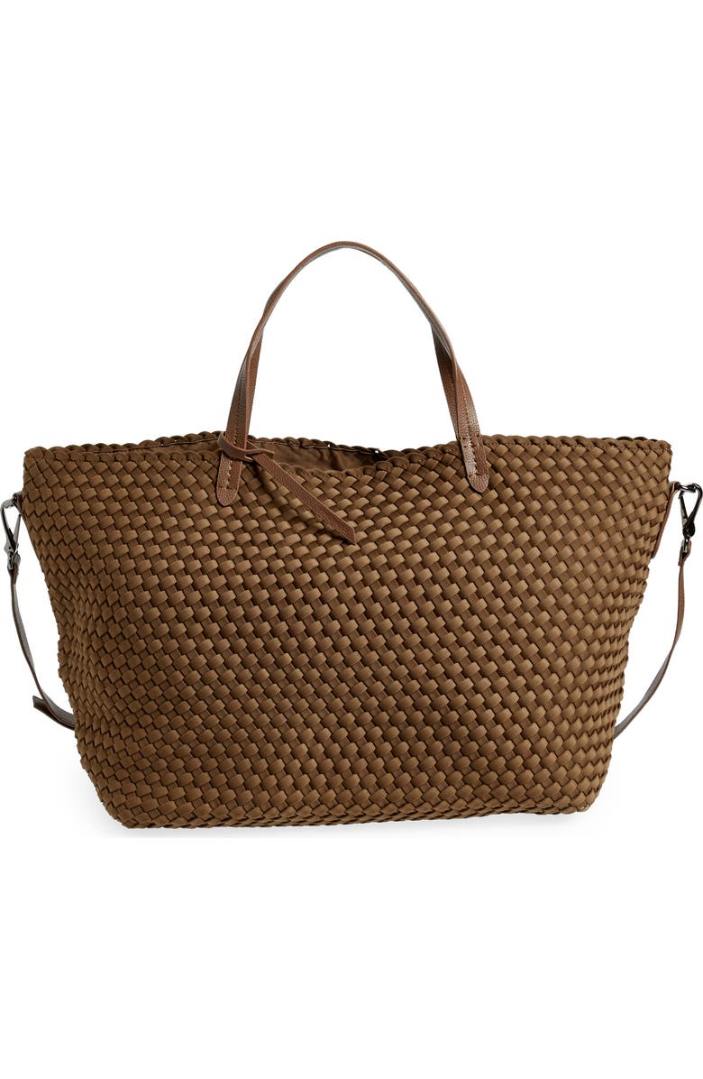 NAGHEDI Geneva Weekender Tote, Main, color, Mink