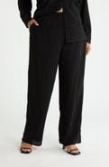 Eileen Fisher Textured Straight Leg Pants
