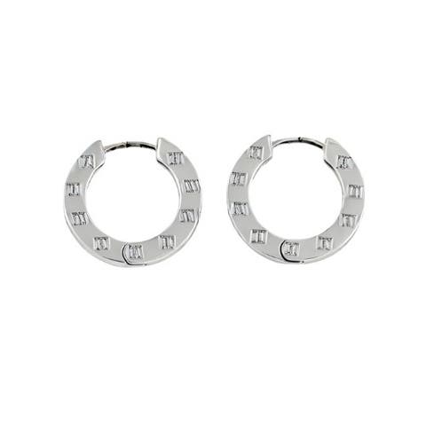 Logo Hoop Earring