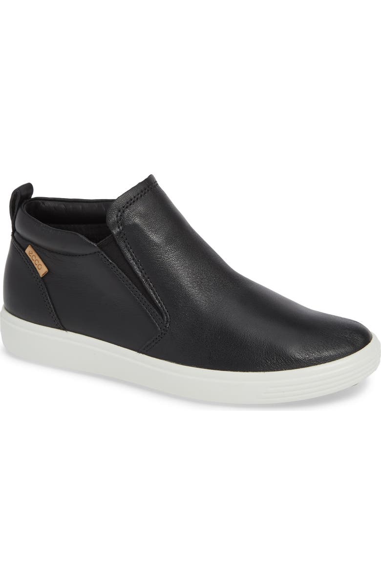 ECCO Soft 7 Slip-On High Top Sneaker, Main, color,