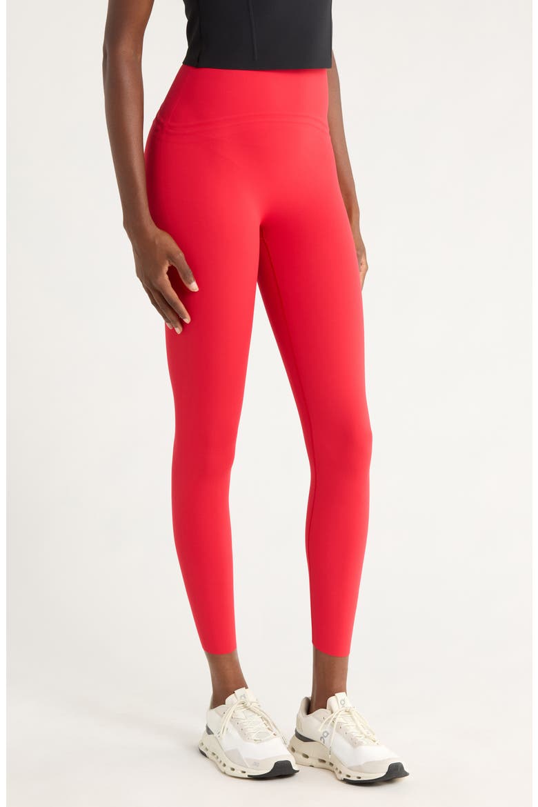 SPANXshape™ Booty Boost® Ankle Leggings, Alternate, color, SPANX RED