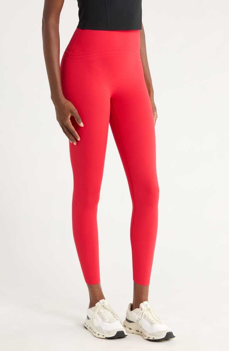 SPANX<sup>®</sup> SPANXshape<sup>™</sup> Booty Boost<sup>®</sup> Ankle Leggings, Alternate, color, Spanx Red